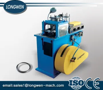 Hemming machine for milk powder can ring