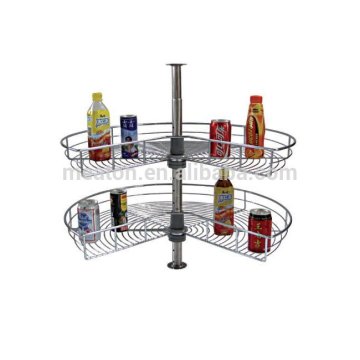 High quality customized modern kitchen wire rack and cabinet basket