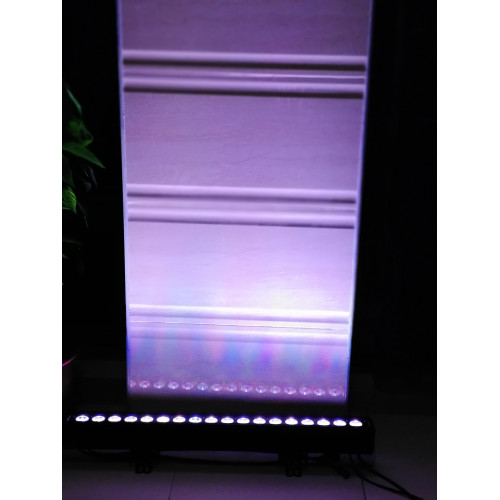 18pcs full color outdoor led strip wall wash light