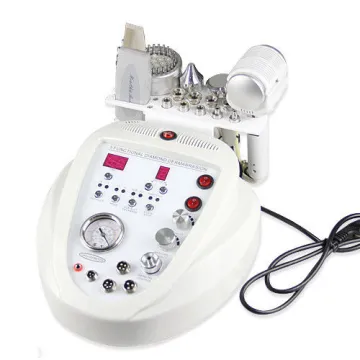 Portable face machine 5 functions diamond dermabrasion / skin scrubber dermabrasion