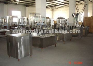 MT-1000 automatic bottle washing filling capping machine