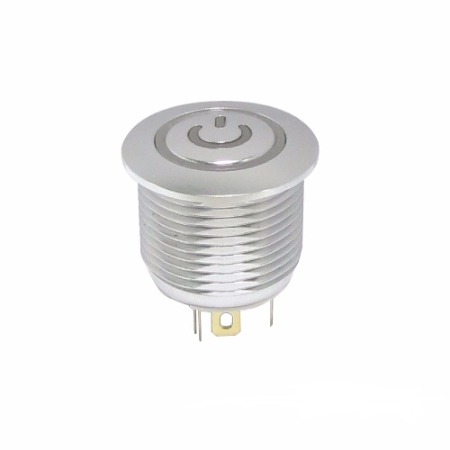 16 MM LED metalen drukknopschakelaar