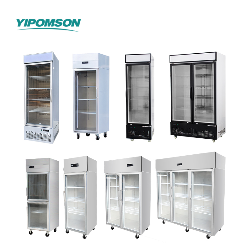 transparent door food display cooler transparent door food display cooler