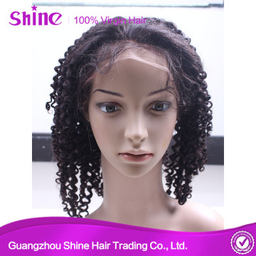 Kinky Curly Wigs Brazilian Human Hair