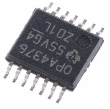 OPA4376AIPW OPAX376 Χαμηλό θόρυβο χαμηλού θορυβώδους ρεύματος Τρέχον λειτουργικό ενισχυτή E-TRIM Series