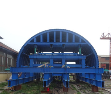 CNC hydraulic tunnel lining trolley design
