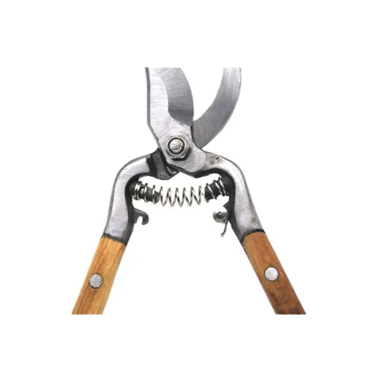 SALI Wood Handle Bonsai Tools - Stainless Steel Pruners and Scissors