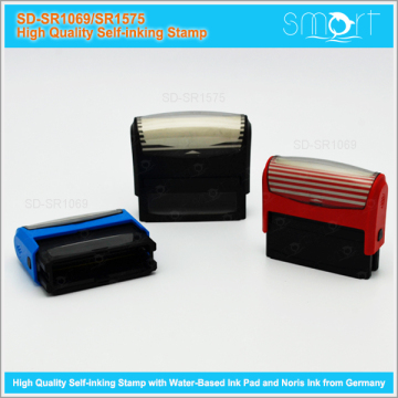 High Quality Self-Inking Stamp New Arrival, Waterbased Ink Pad and Noris Ink from Germany