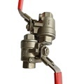 2000 WOG 2pcs High Quality 316 Stainless Steel Threaded Ball Valve, 1/4\" DN8