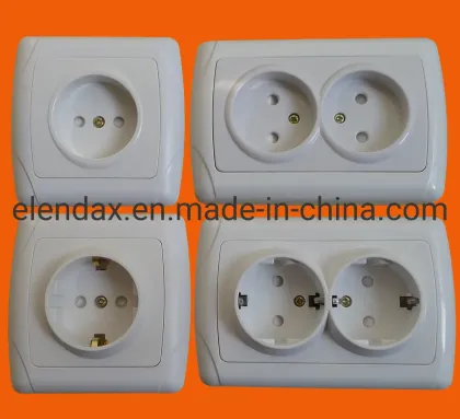 EU-Standard Electric Socket with RoHS Certification (F3010)