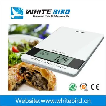 kitchen scale with digital timer