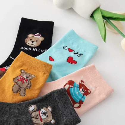 Mid Calf Socks For Women