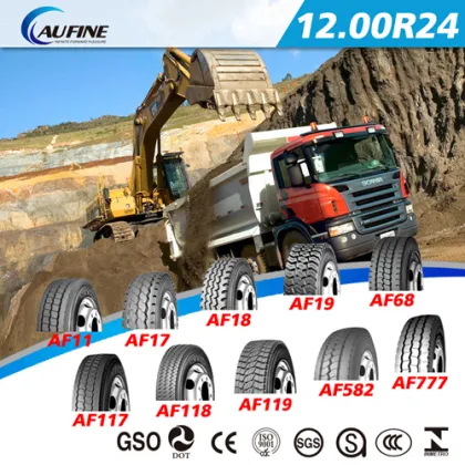 Solid Tyre, Mechilin, Bridgestone Quality, Tube Tire (12.00R24)