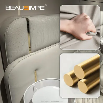 Luxury Solid Wood King Size Double Bed