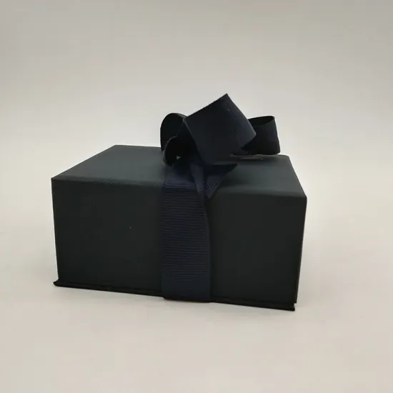 Cheap Black Custom Jewelry Boxes For Necklaces