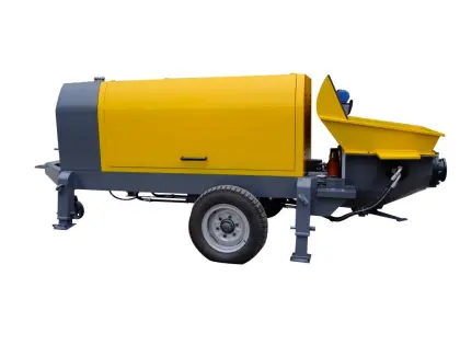 Portable Hydraulic Concrete conveying transport pump