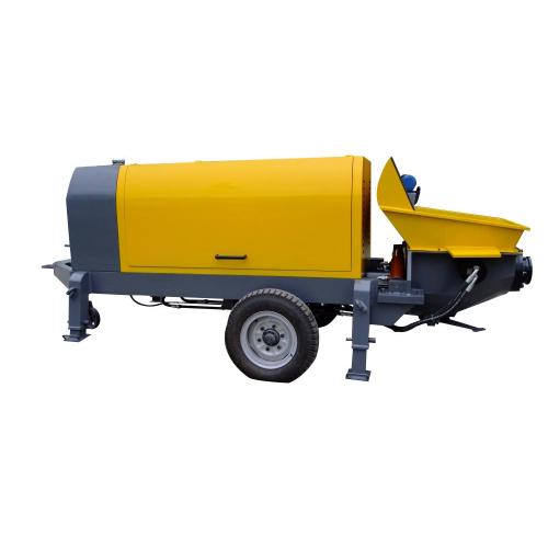 Electric mobile fine stone concrete mortar pump