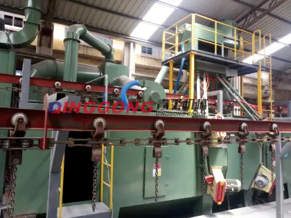 Hot Selling Overhead Monorail Shot Blast Machine - Shot Peening Equipment
