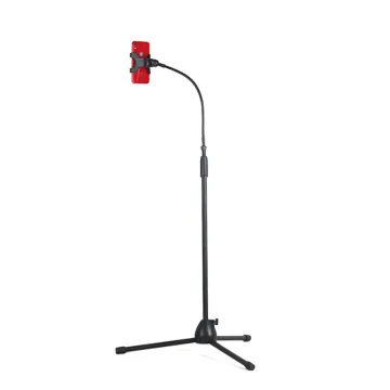 Adjustable Height & Angle Gooseneck Phone Holder - Universal Stand
