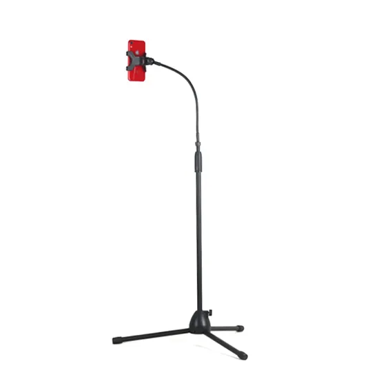 Adjustable Height & Angle Gooseneck Phone Holder - Universal Stand