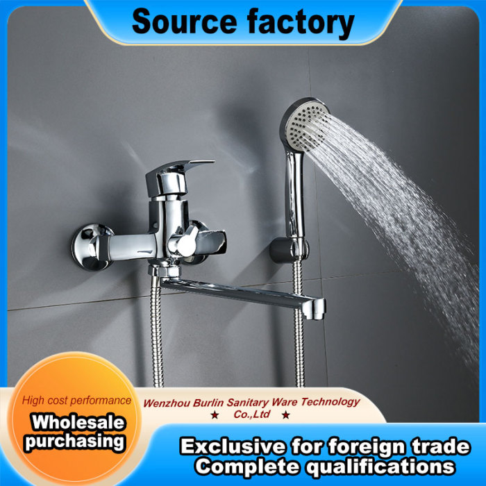 Elegant 35mm Electroplated Shower Faucet