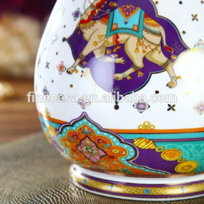 Luxury Ceramic Arabic Water Jug of Summer of Persia