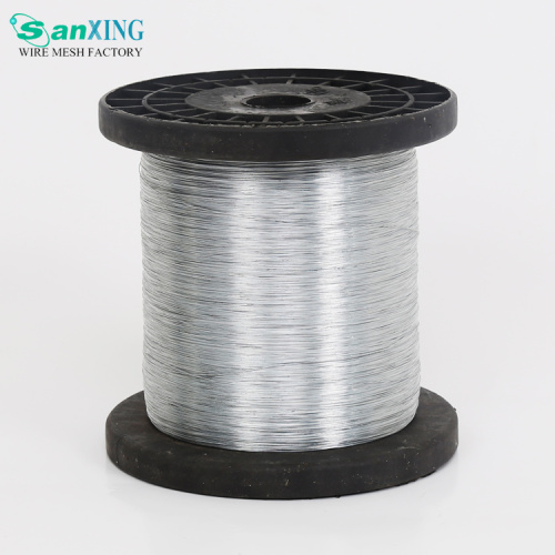 2022 // sanxing // 50 kg de alambre de hierro galvanizado ASTM A580 ELECTRO BOBINA DE ANIFA BLANCA FLA