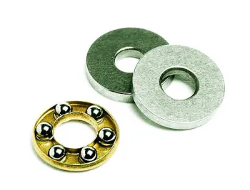 F6-12 Miniature Thrust Ball Bearings / Axial Bearings Supplied In Sae52100