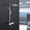 Shower Column Square Quality Non-thermostatic Flat Design Shower Column Supplier