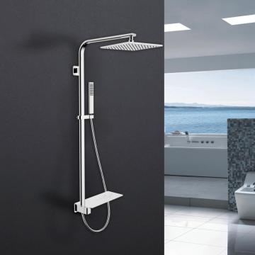 Columna de ducha de diseño plano no termostático de calidad