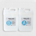 Transparent AB Glue Transparent Slow Drying Epoxy Resin For River Table Manufactory