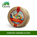 Питательные кусочки меда и женьшеня