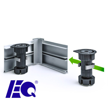80mm to 110mm Adjustable Bottom Kitchen Cabinet Plastic Leg