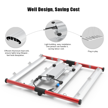 Luz de cultivo de interior de interior dimmable plegable de 3x3 pies de 3x3 pies