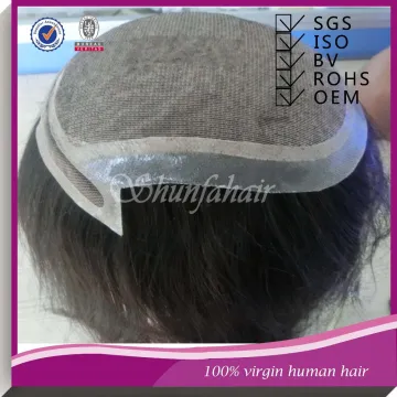 qingdao hair factory, toupee wigs,long hair wigs for men,russian hair toupee for men