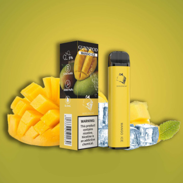 Disposable Vape Pen 2000 Puffs Disposable Gunnpod