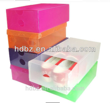 customized design clear pvc baby shoe box packaging                        
                                                                                Supplier's Choice