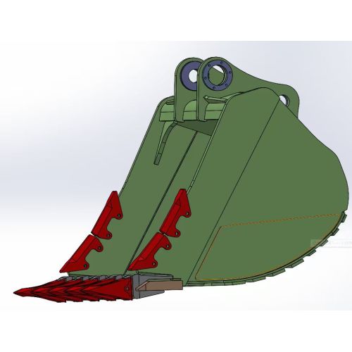 Тяжелый траншейный ковш для 65-тонного экскаватора