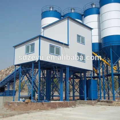manufacturer of good concrete mixing station equipment HLS 120 used in building construction