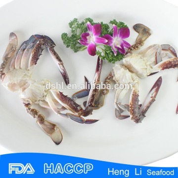 Frozen blue swimming crab cut