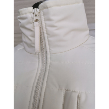 Comfortabele witte sherpa fleece jassen voor winters