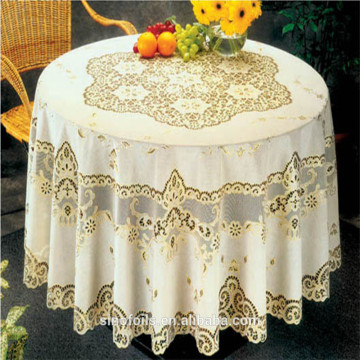 Metallic hot stamping foil for PU PVC leather used on tablecloth gold & silver color