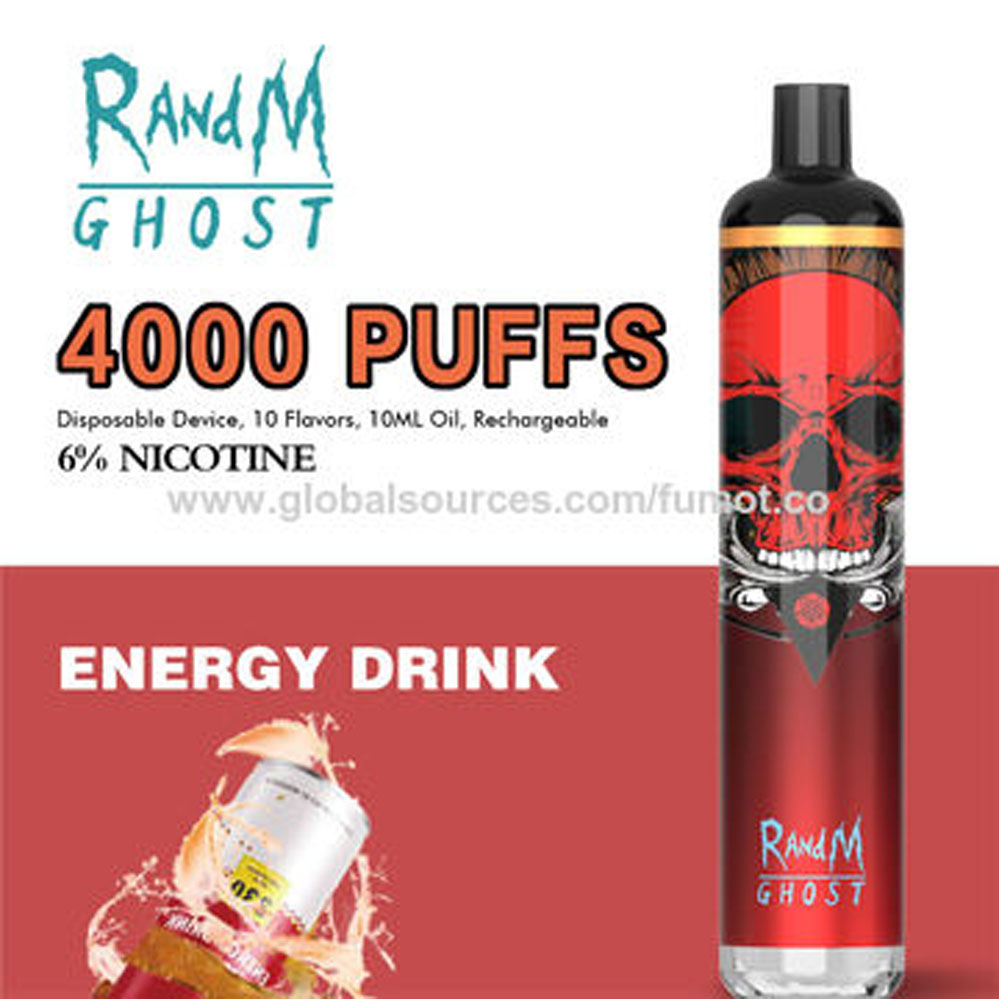 RandM Ghost 4000puffs перезаряжаемый