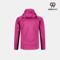 Oddychająca dziecięca hybrydowa kurtka softshell z kapturem