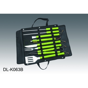 8PCS BBQ Set with Hardwood Handle