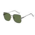 Green Lens Oversized Polarized Sunglasses For Fishing