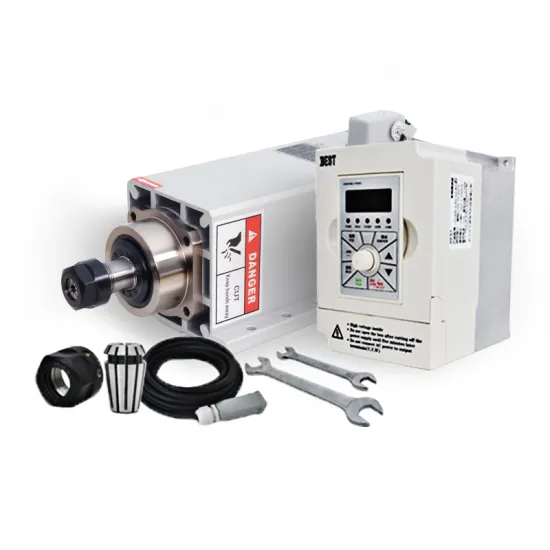 Factory Direct 3.5KW Woodworking Spindle Motor with 18,000 RPM and 300HZ for CNC Applications - Air Cooled