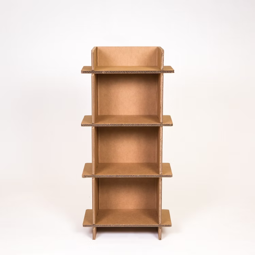 部屋の装飾のための持続可能な段ボールのシングルシェルフ