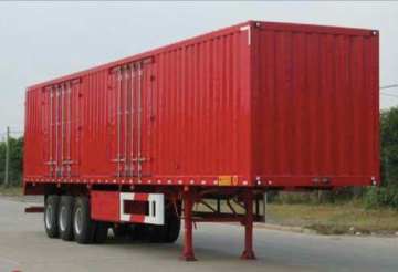 3-Axle Box Cargo Van Container Semi-trailer