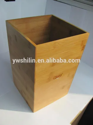 Europe Hot Sales Bamboo Trash